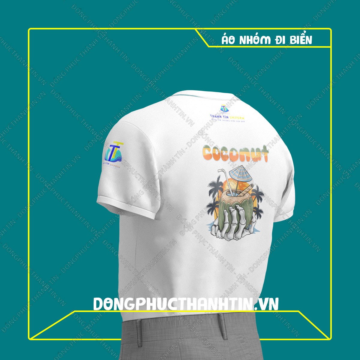 ÁO THUN DU LỊCH BIỂN MS 1211