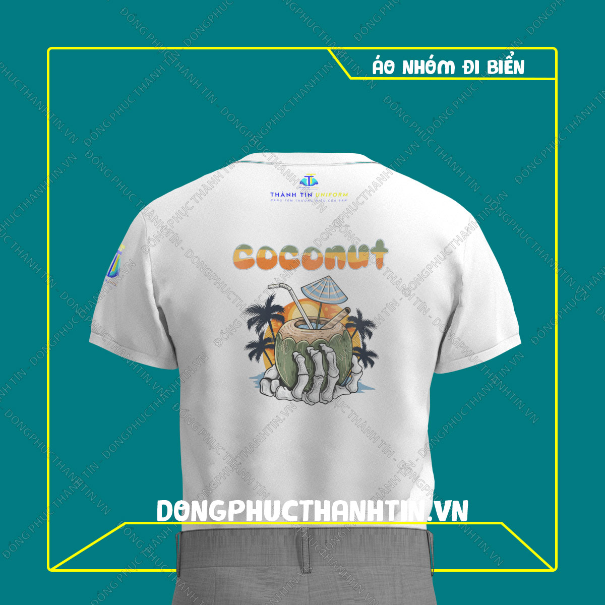 ÁO THUN DU LỊCH BIỂN MS 1214