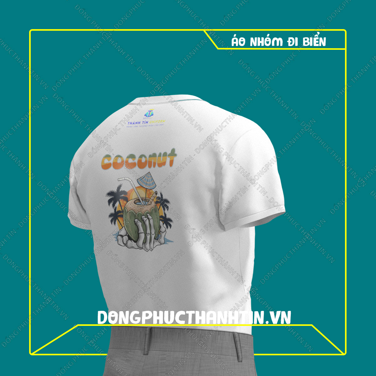 ÁO THUN DU LỊCH BIỂN MS 1217