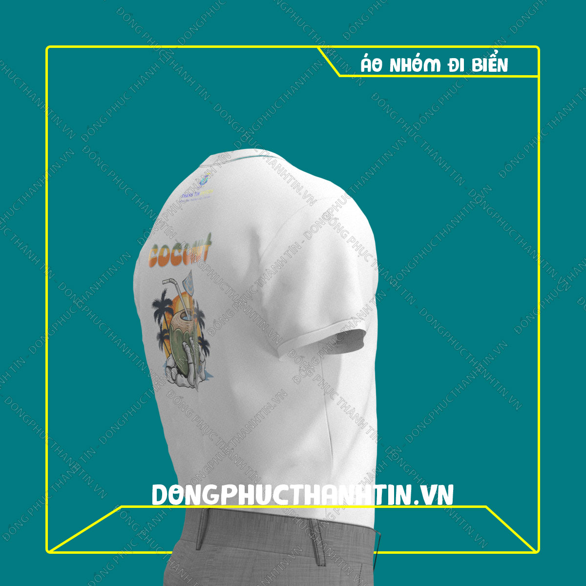 ÁO THUN DU LỊCH BIỂN MS 1219