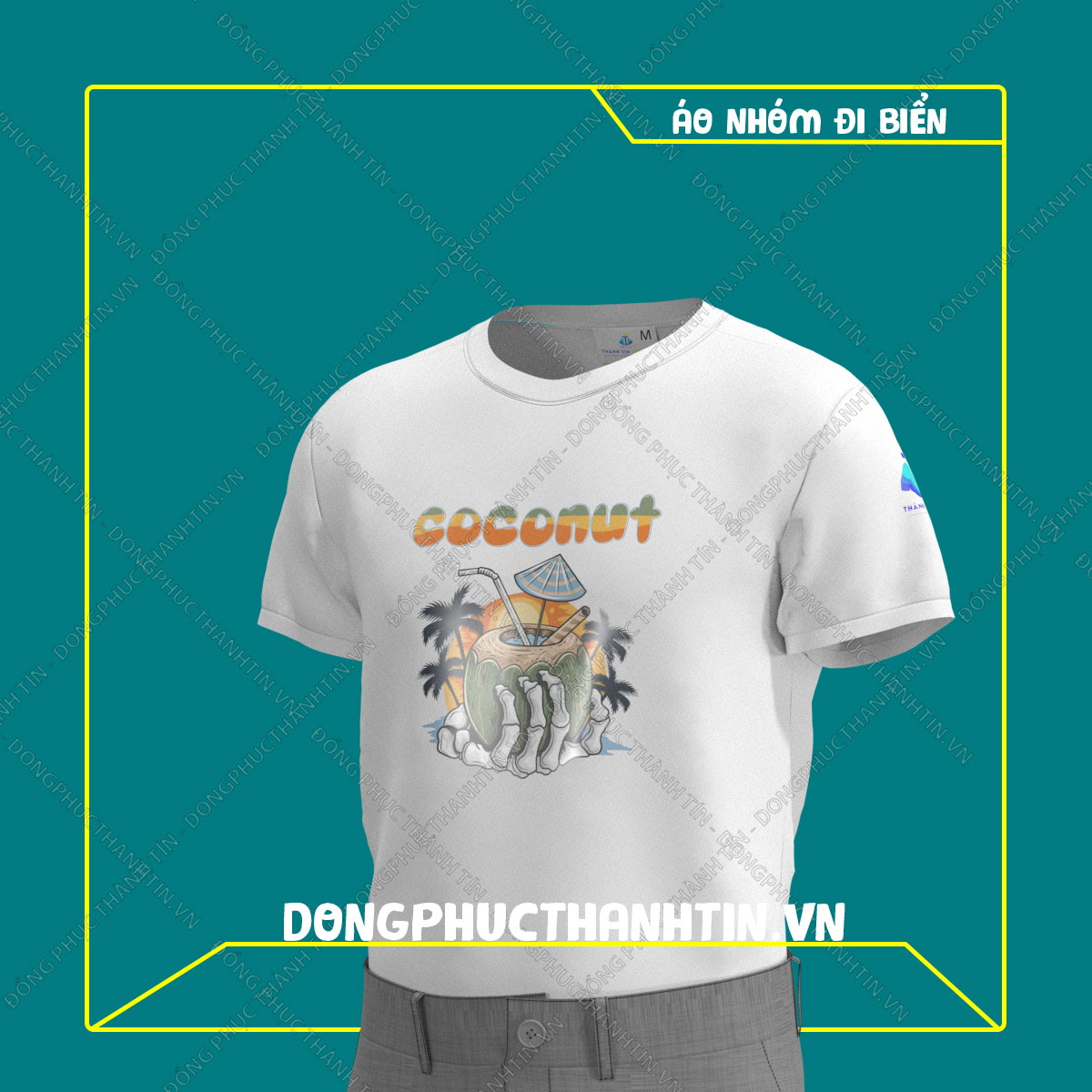 ÁO THUN DU LỊCH BIỂN MS 122
