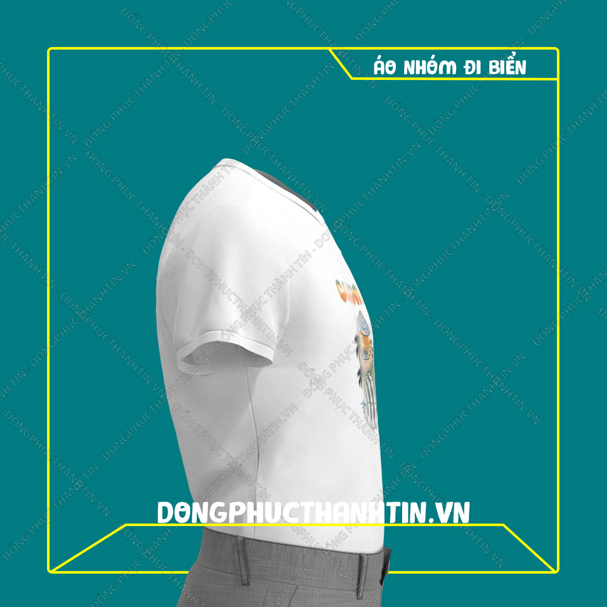 ÁO THUN DU LỊCH BIỂN MS 1222