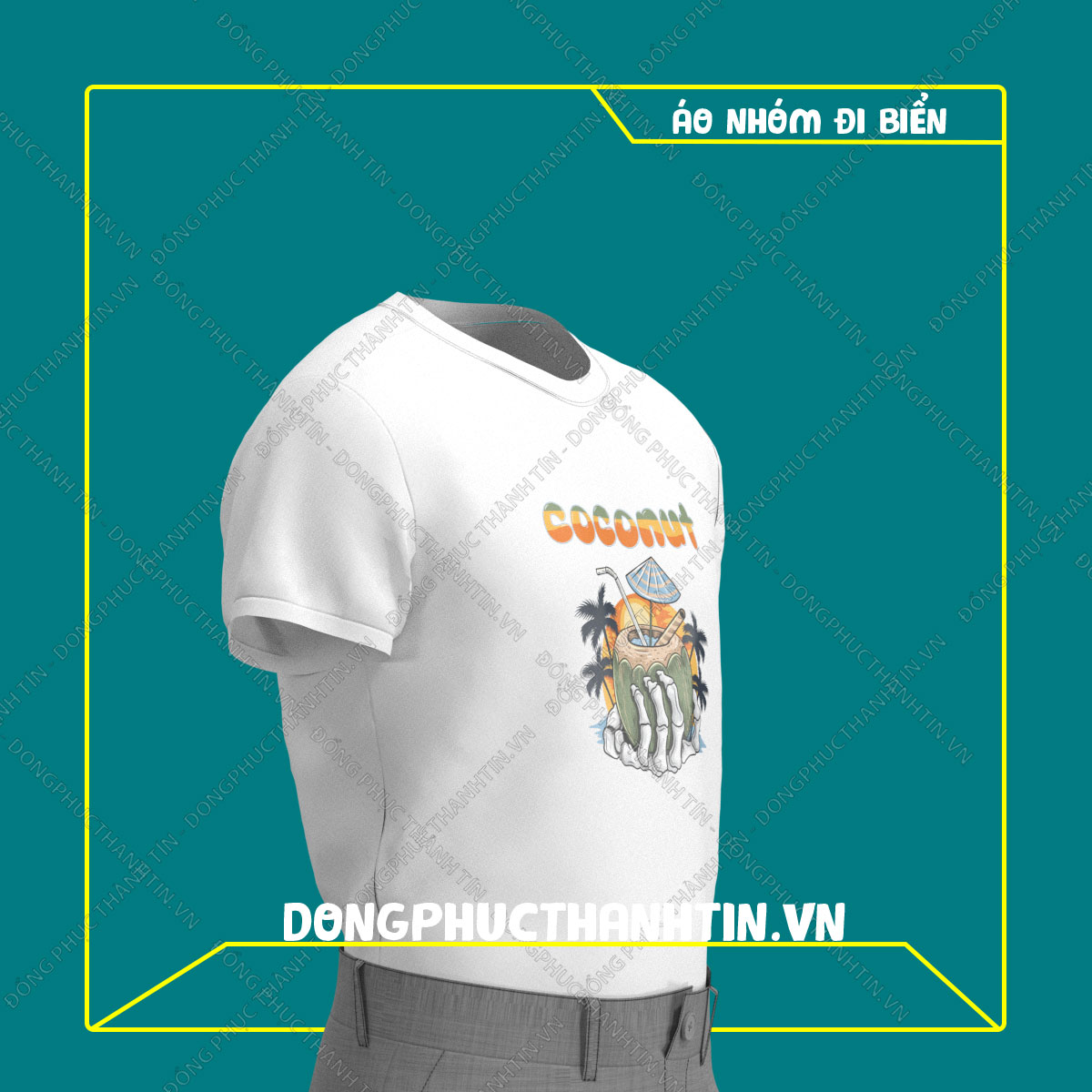 ÁO THUN DU LỊCH BIỂN MS 1224