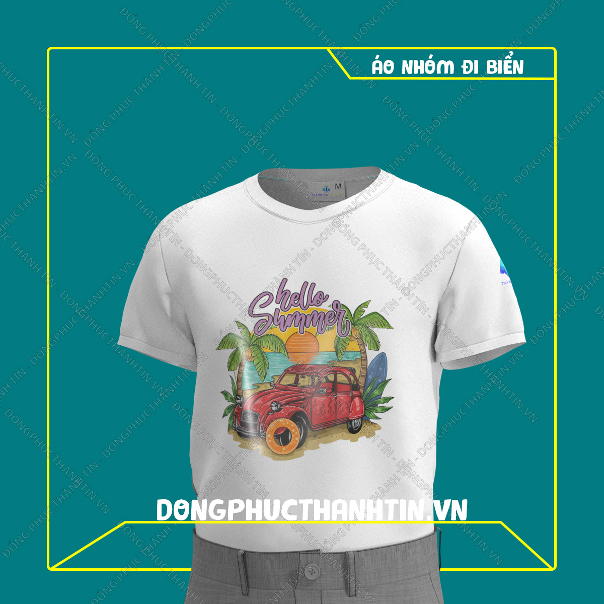 ÁO THUN DU LỊCH BIỂN MS 131