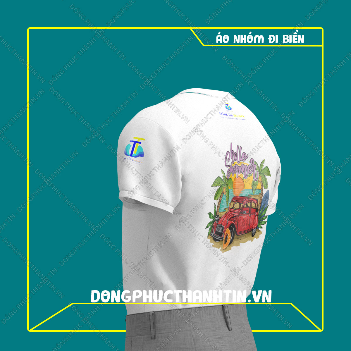 ÁO THUN DU LỊCH BIỂN MS 1310