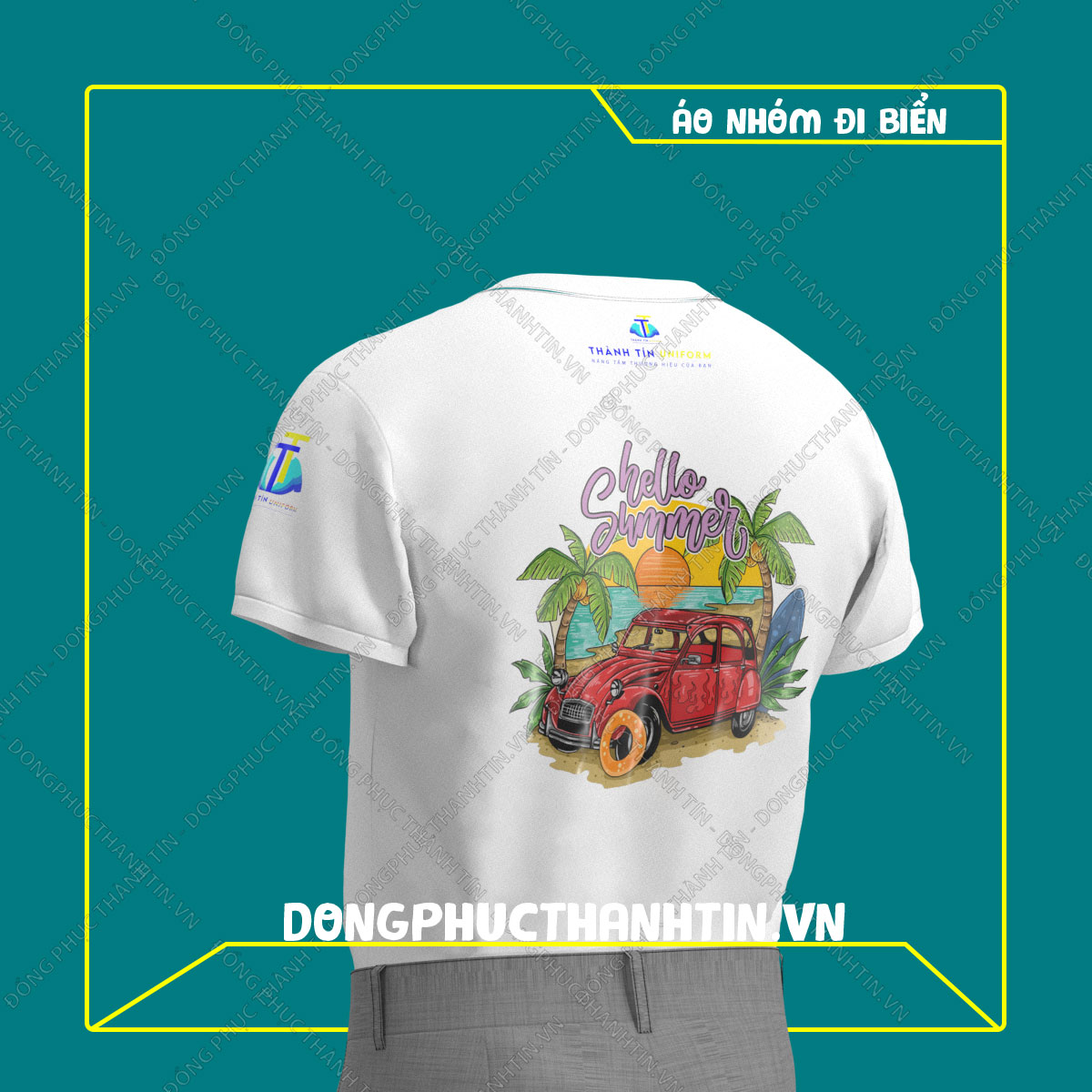 ÁO THUN DU LỊCH BIỂN MS 1312