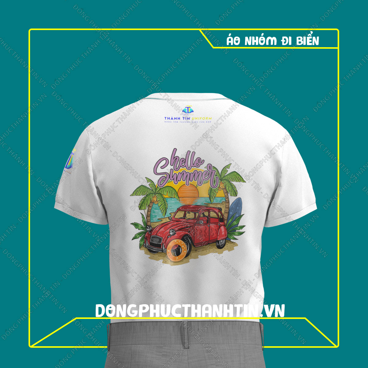 ÁO THUN DU LỊCH BIỂN MS 1314
