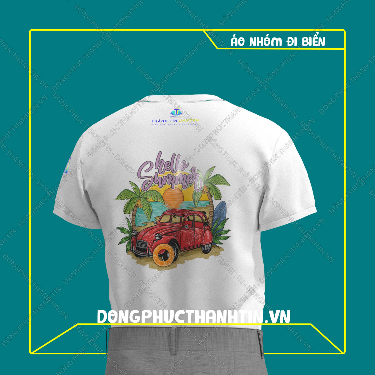 ÁO THUN DU LỊCH BIỂN MS 1315