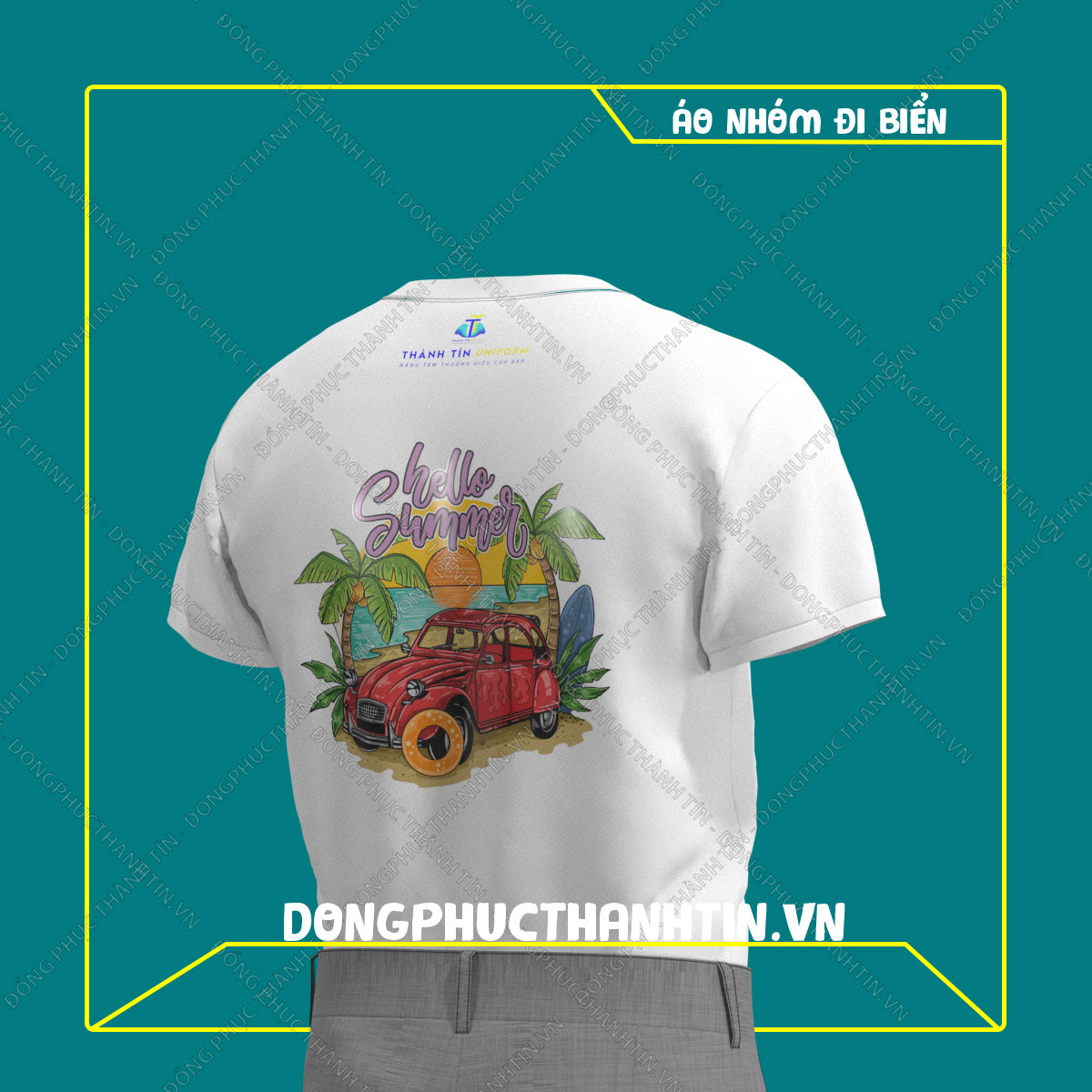 ÁO THUN DU LỊCH BIỂN MS 1316