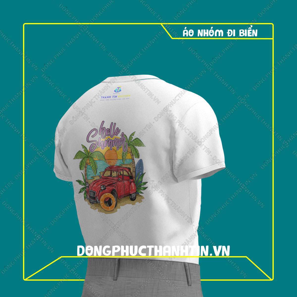 ÁO THUN DU LỊCH BIỂN MS 1317