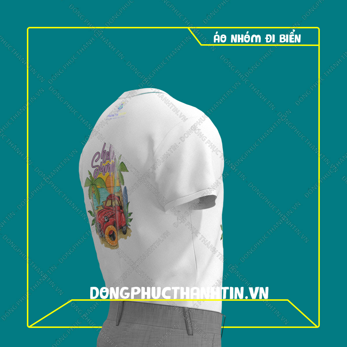 ÁO THUN DU LỊCH BIỂN MS 1319