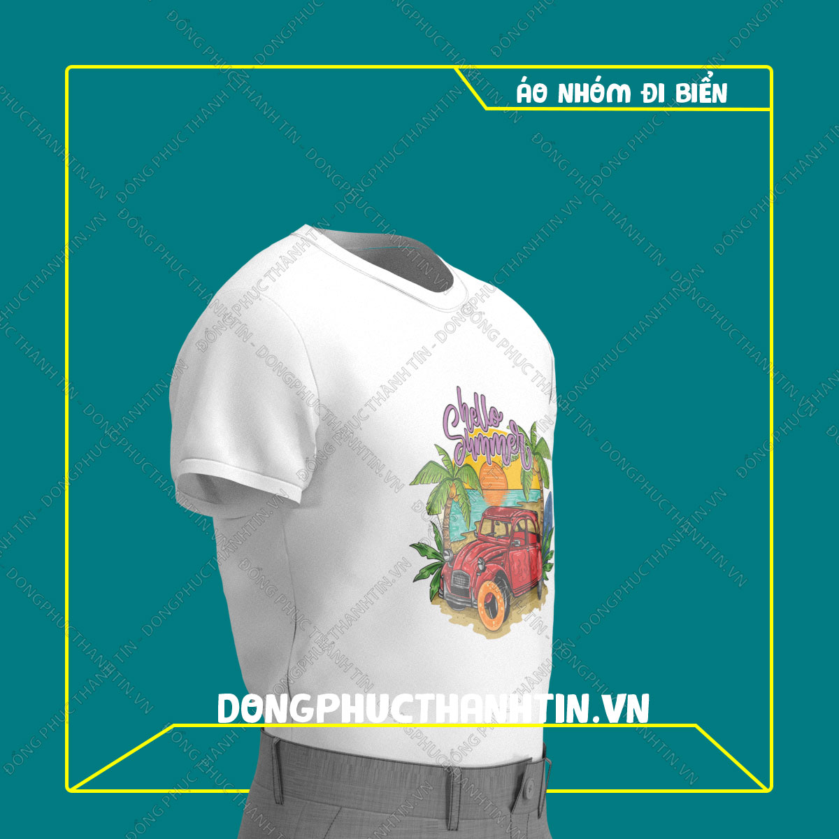 ÁO THUN DU LỊCH BIỂN MS 1324
