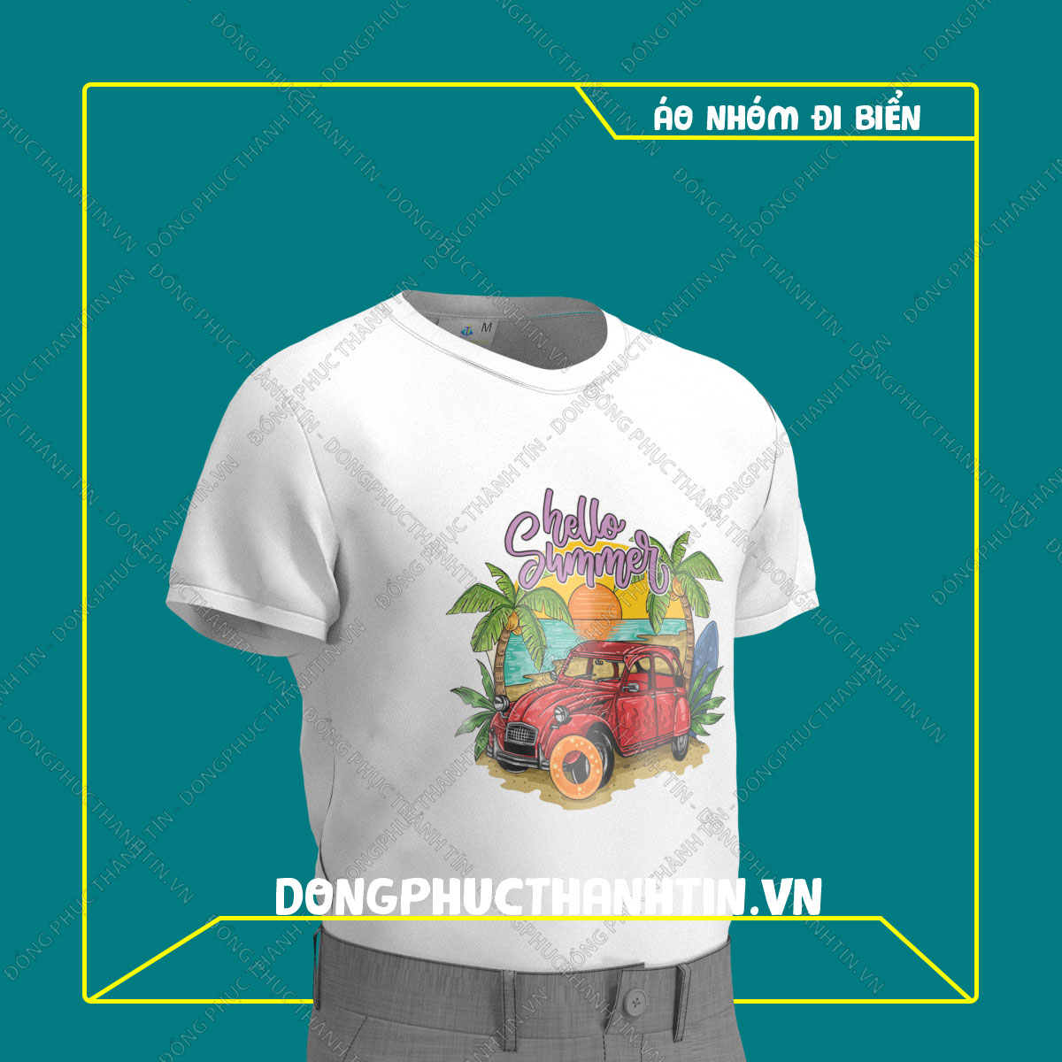 ÁO THUN DU LỊCH BIỂN MS 1326