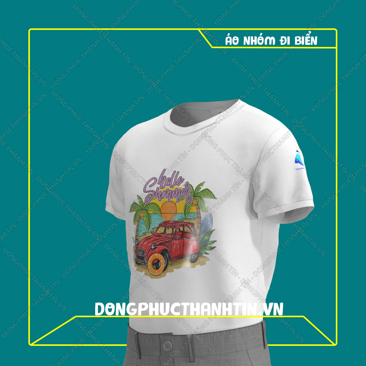 ÁO THUN DU LỊCH BIỂN MS 133