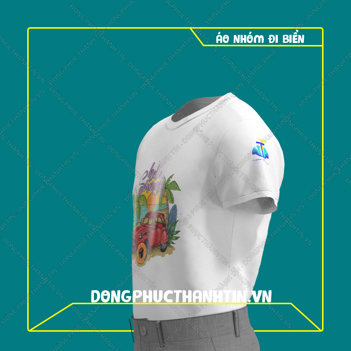 ÁO THUN DU LỊCH BIỂN MS 135