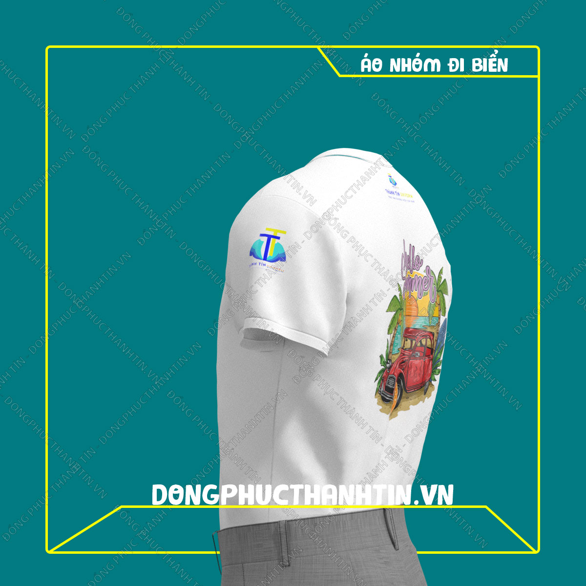 ÁO THUN DU LỊCH BIỂN MS 139