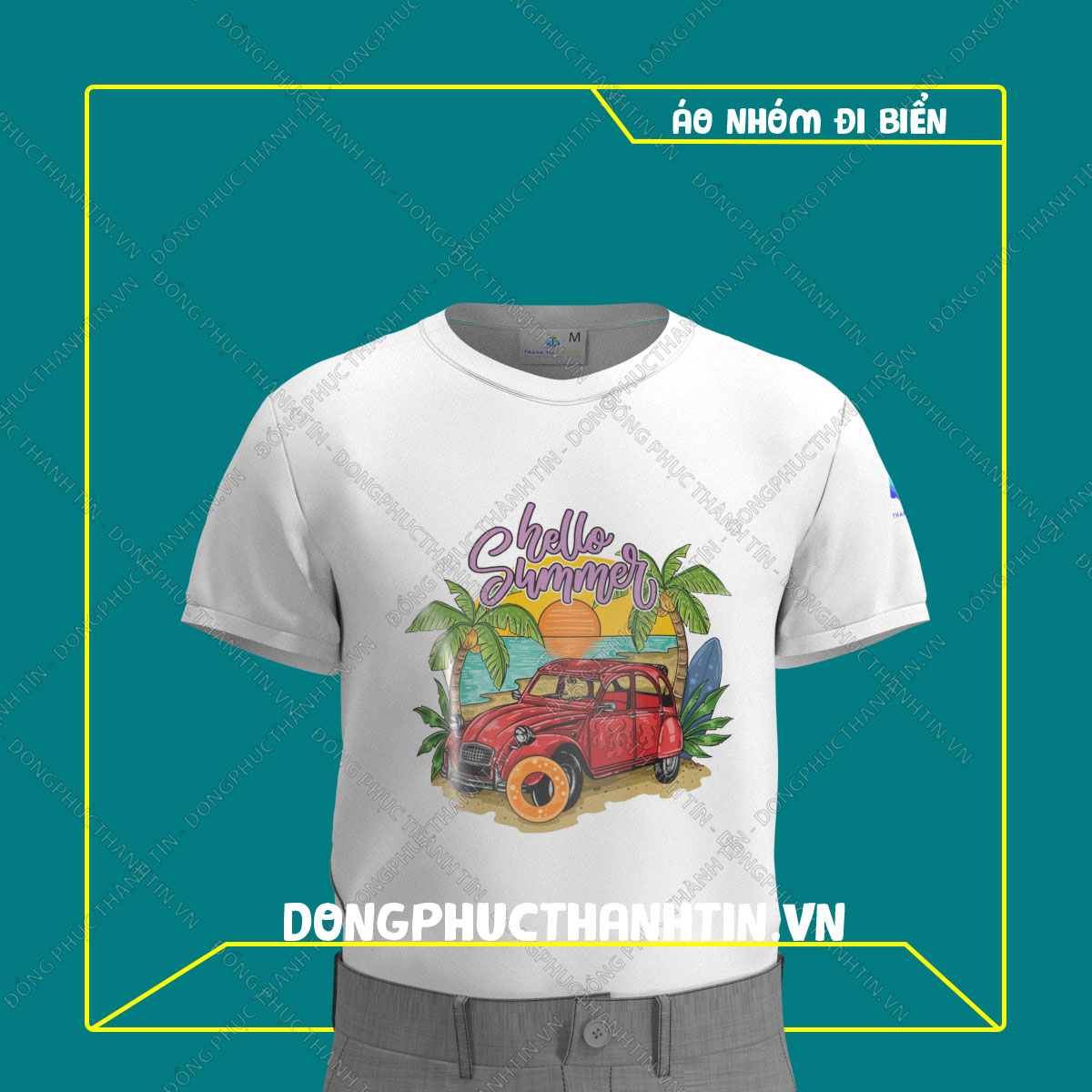 ÁO THUN DU LỊCH BIỂN MS 130