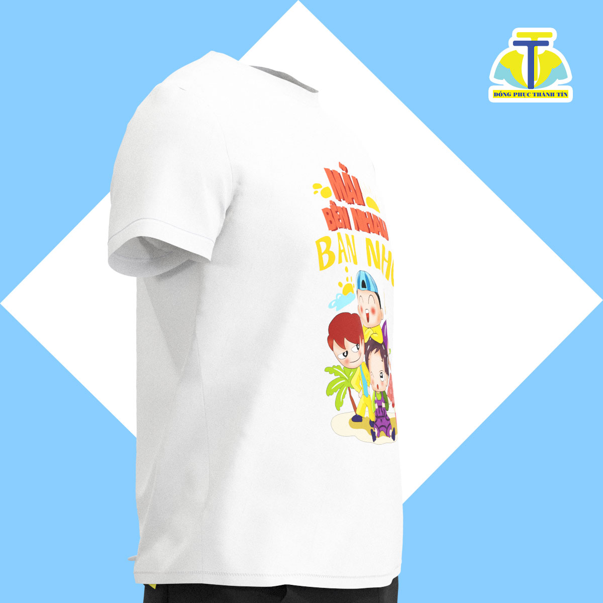 áo thun du lịch 1623