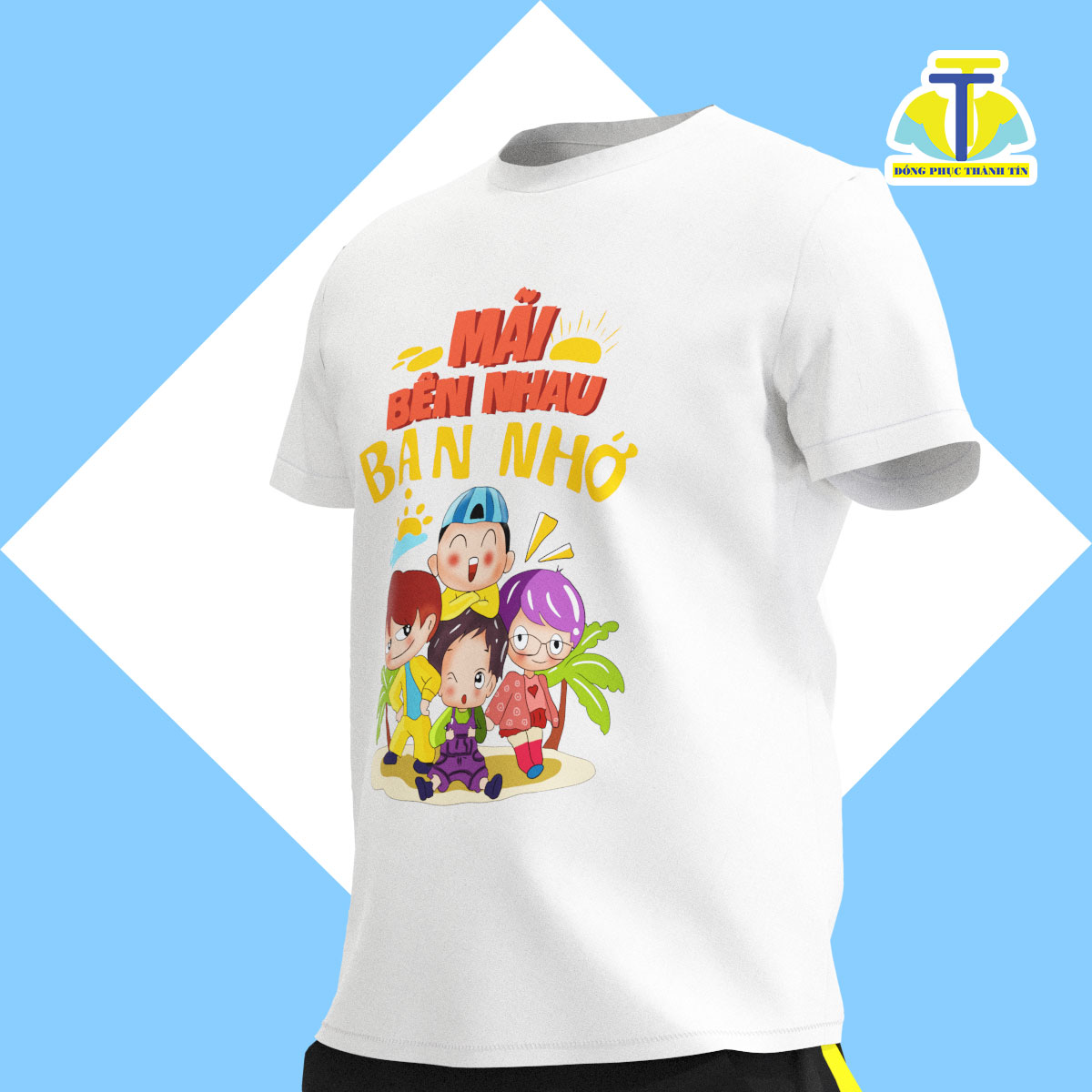 áo thun du lịch 163