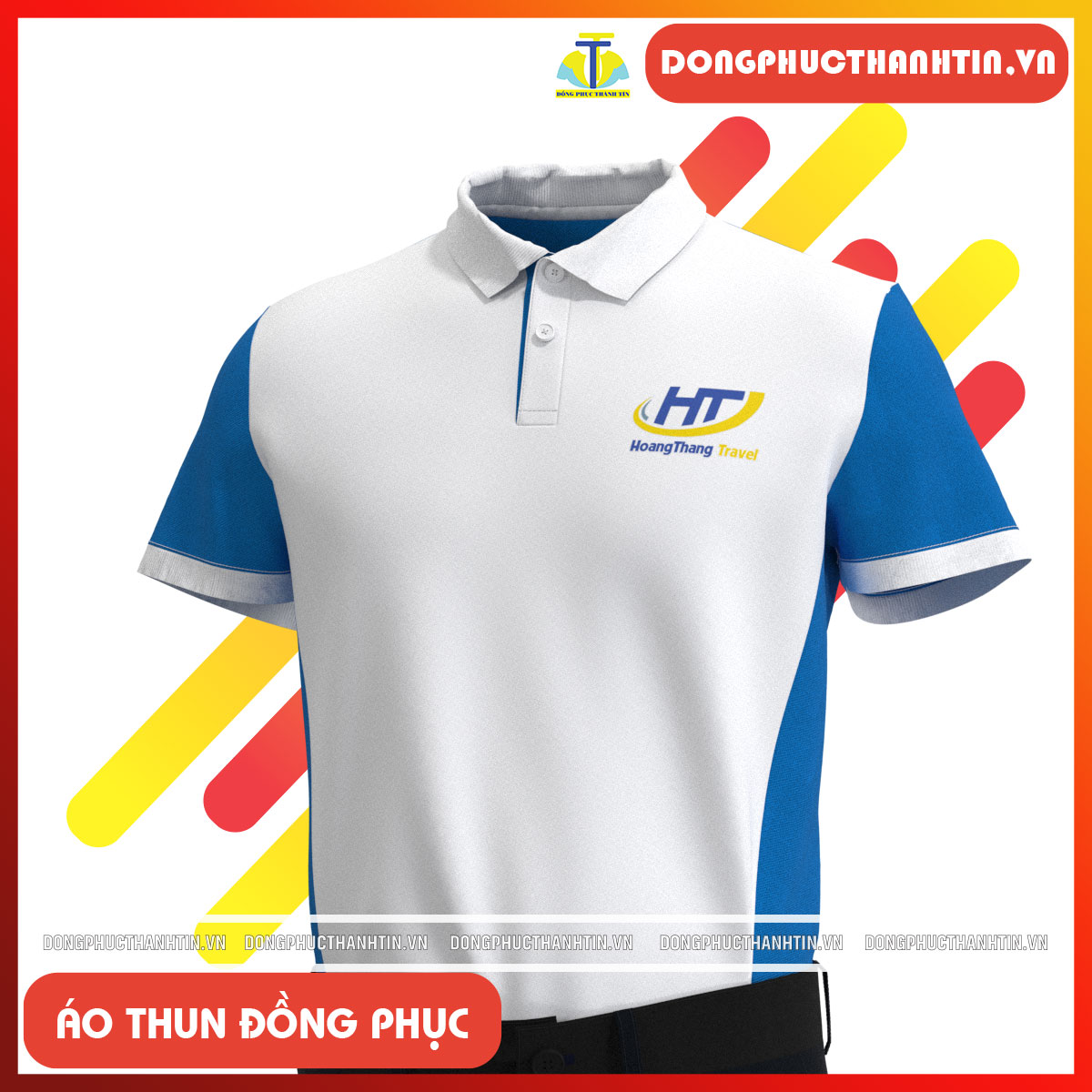 ĐỒNG PHỤC ÁO THUN CÔNG TY DU LỊCH HOÀNG THẮNG1