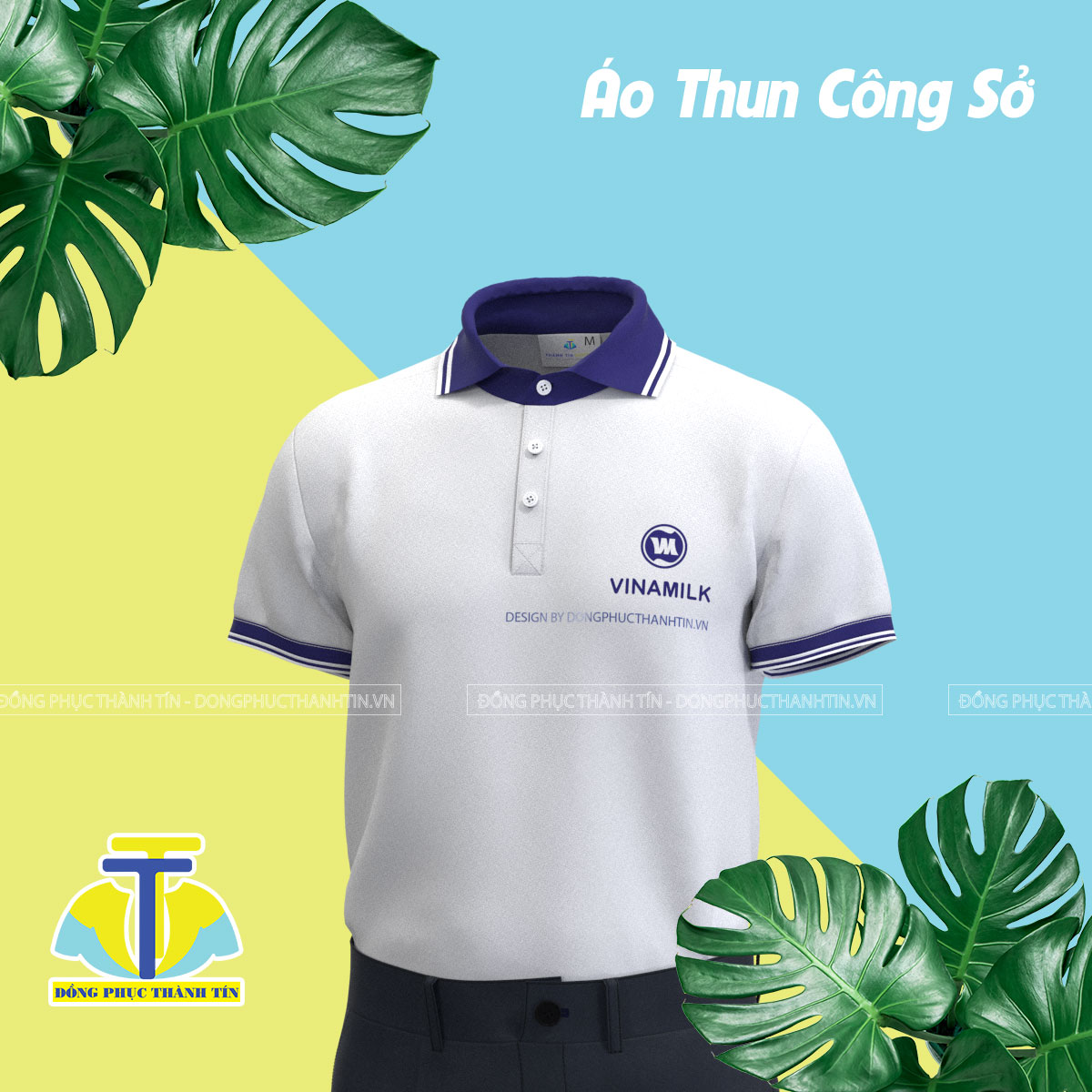 Đồng Phục Áo Phông VinaMilk1