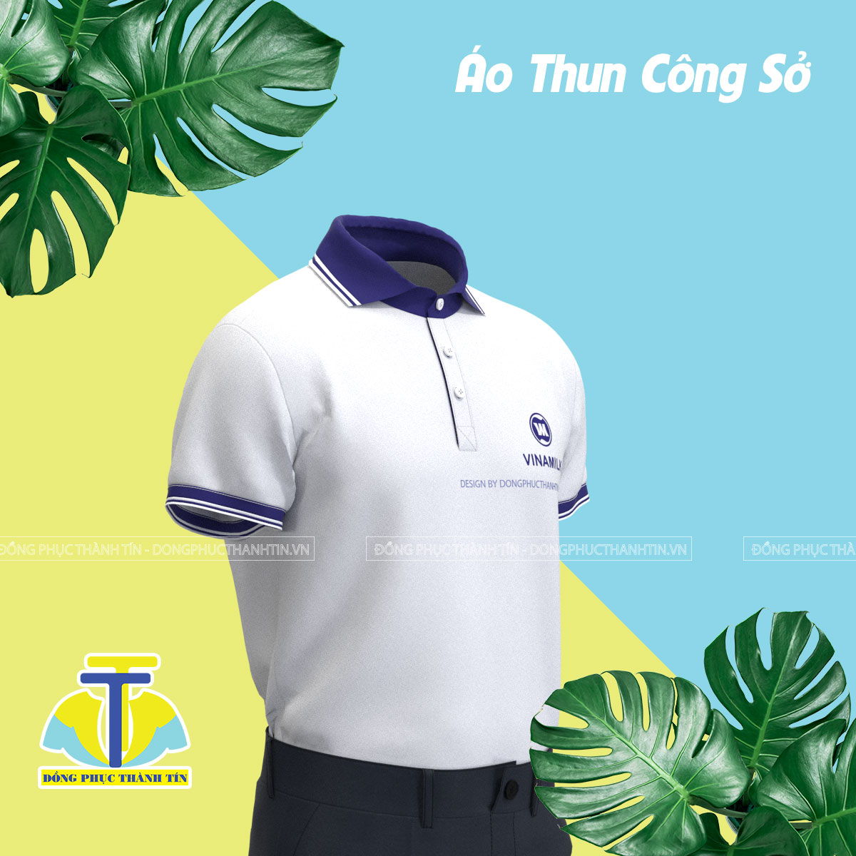Đồng Phục Áo Phông VinaMilk25