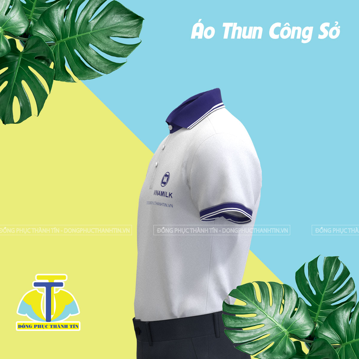 Đồng Phục Áo Phông VinaMilk6