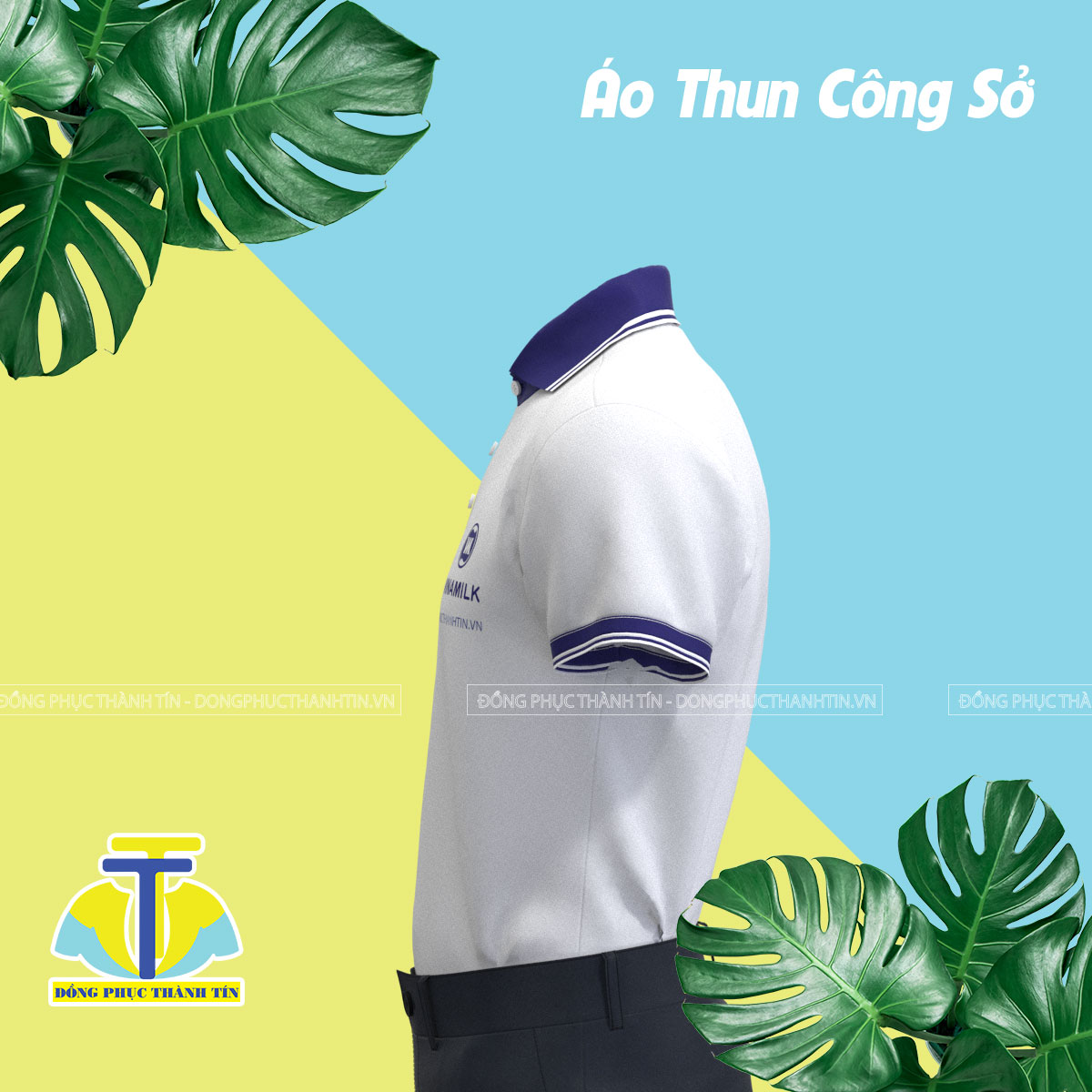 Đồng Phục Áo Phông VinaMilk7