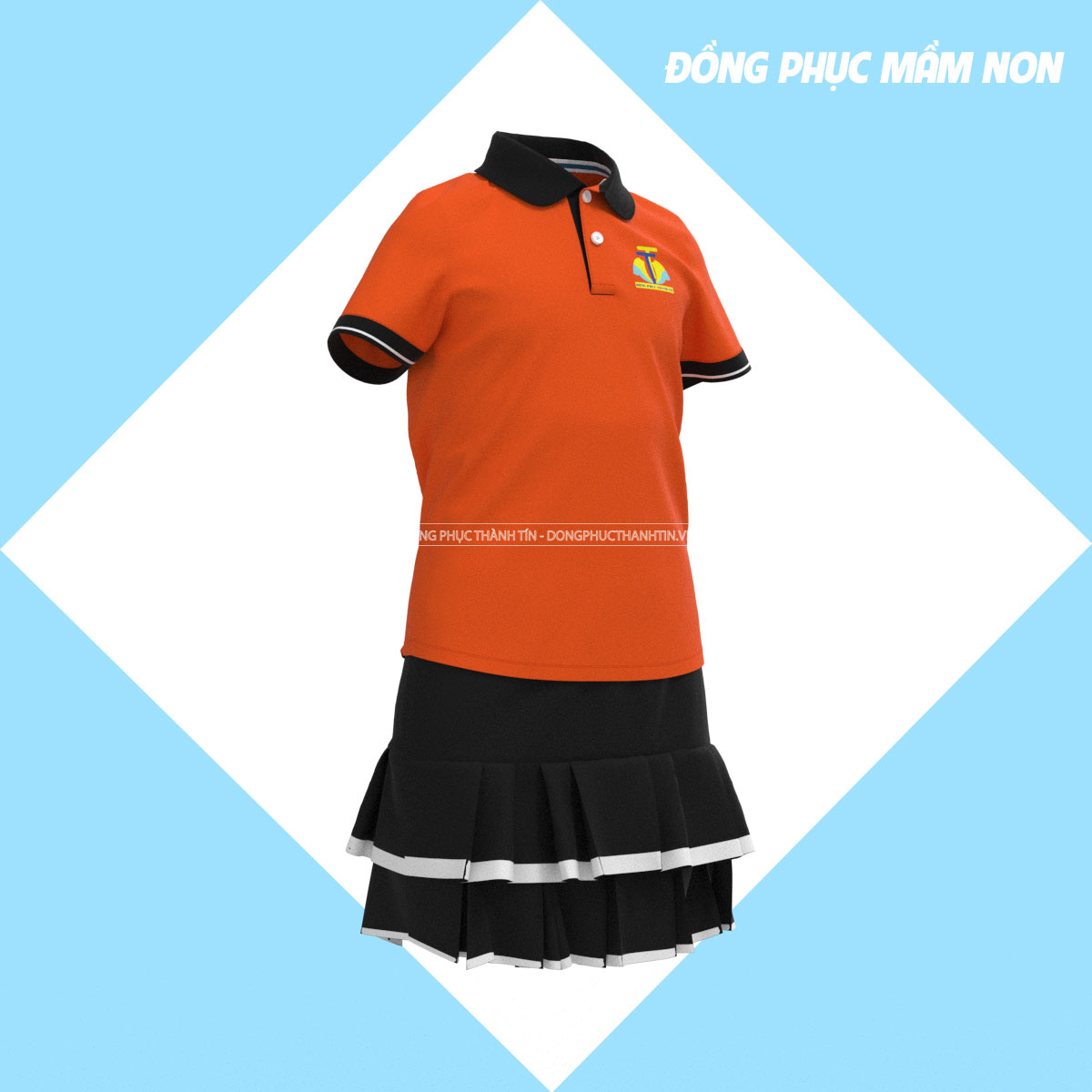 ĐỒNG PHỤC MẦM NON TRẺ EM 1529