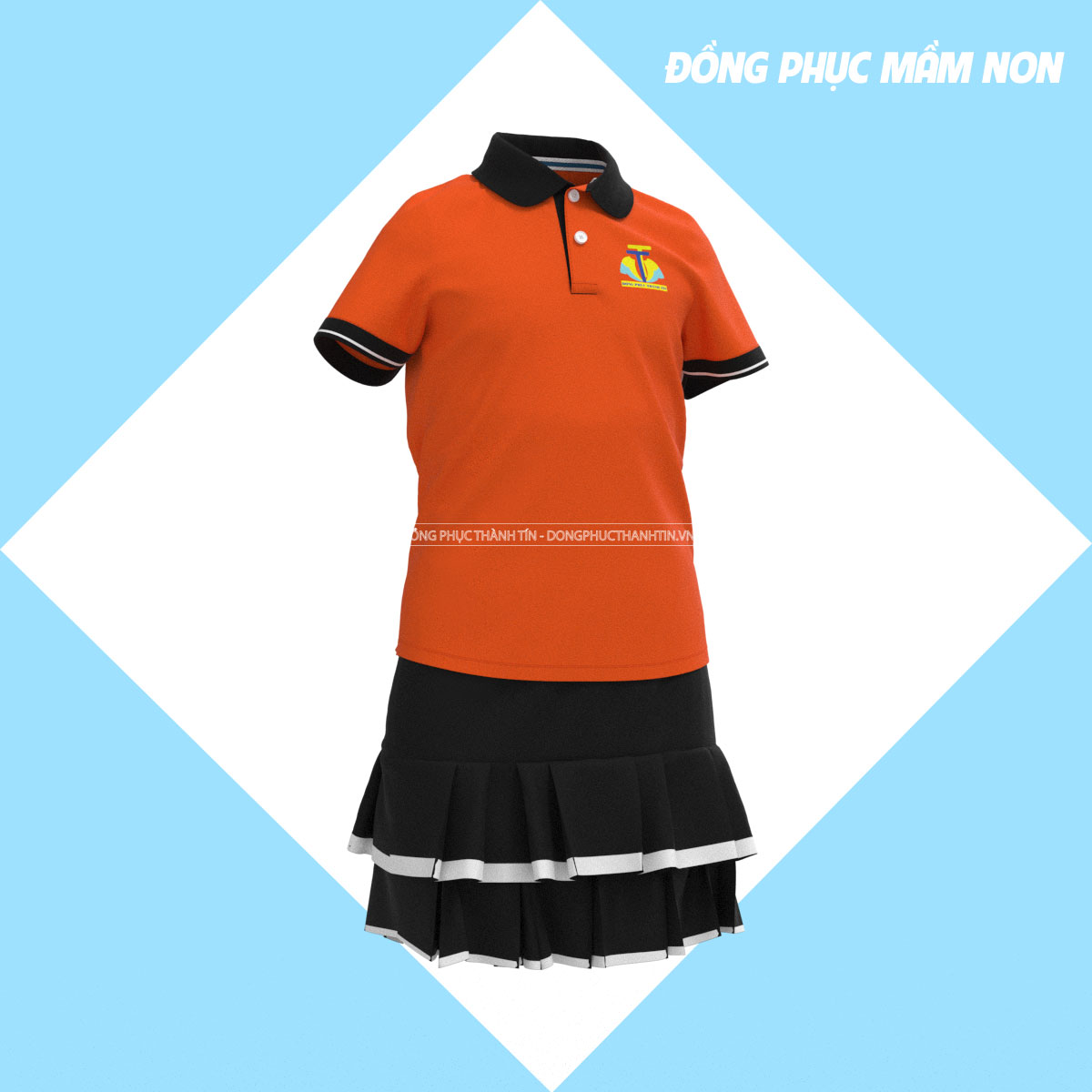 ĐỒNG PHỤC MẦM NON TRẺ EM 1530