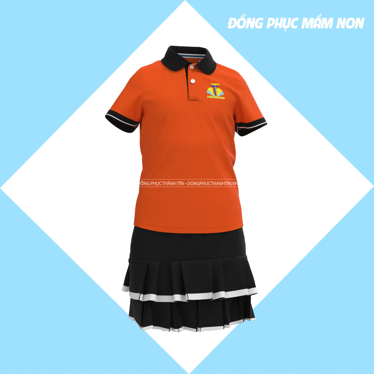 ĐỒNG PHỤC MẦM NON TRẺ EM 1531