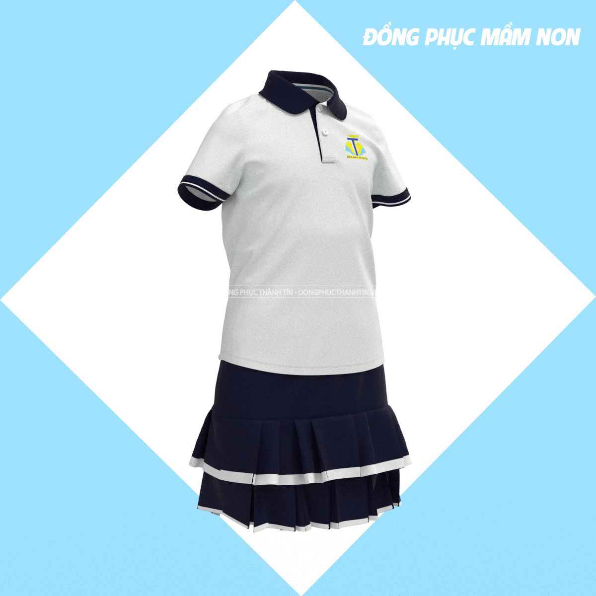 ĐỒNG PHỤC MẦM NON TRẺ EM 1629