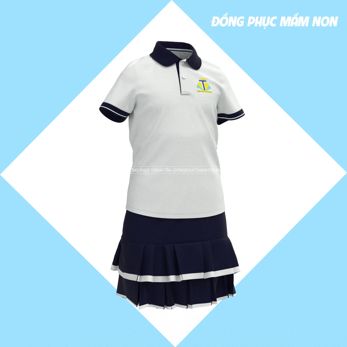 ĐỒNG PHỤC MẦM NON TRẺ EM 1630