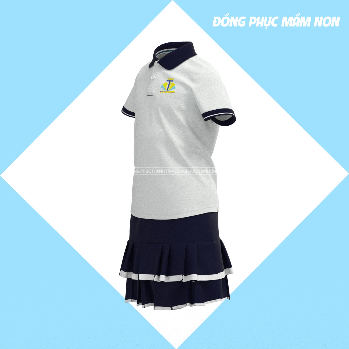 ĐỒNG PHỤC MẦM NON TRẺ EM 164