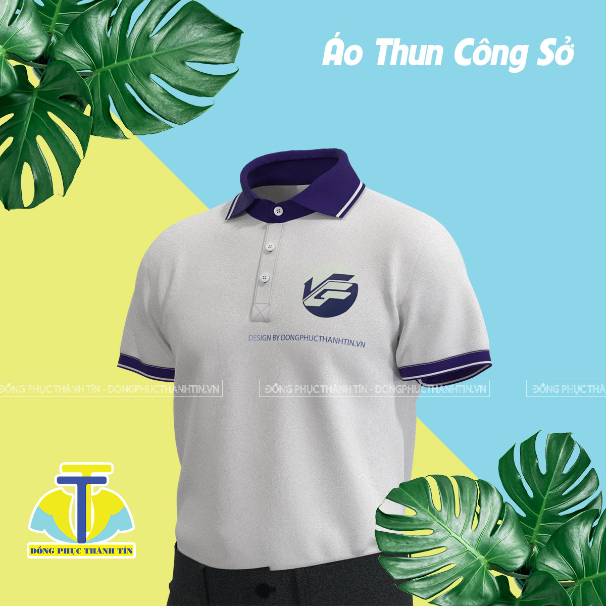 ÁO THUN CÔNG SỞ - CÔNG TY THÉP VIỆT ĐỨC2