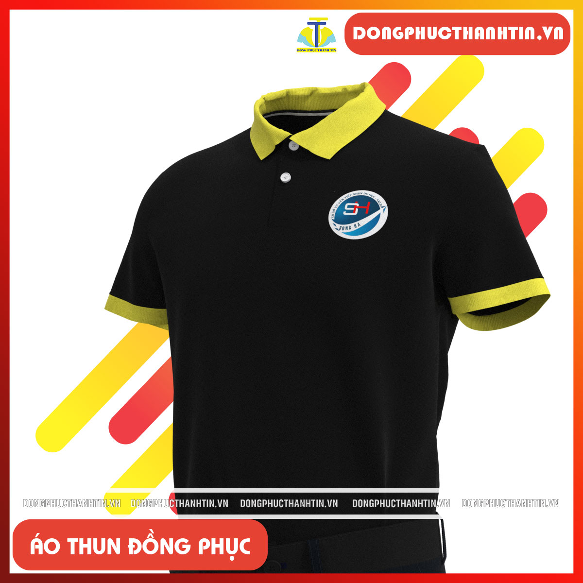 ÁO THUN ĐỒNG PHỤC HỌC VIÊN TRUNG TÂM ĐÀO TẠO NGOẠI NGỮ2