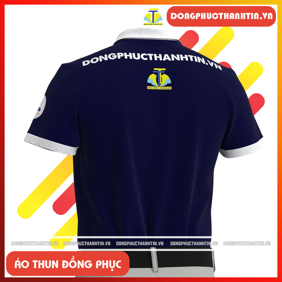 ÁO THUN ĐỒNG PHỤC CÔNG TY SET A FIRE13