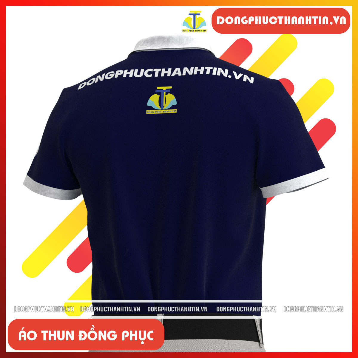 ÁO THUN ĐỒNG PHỤC CÔNG TY SET A FIRE15