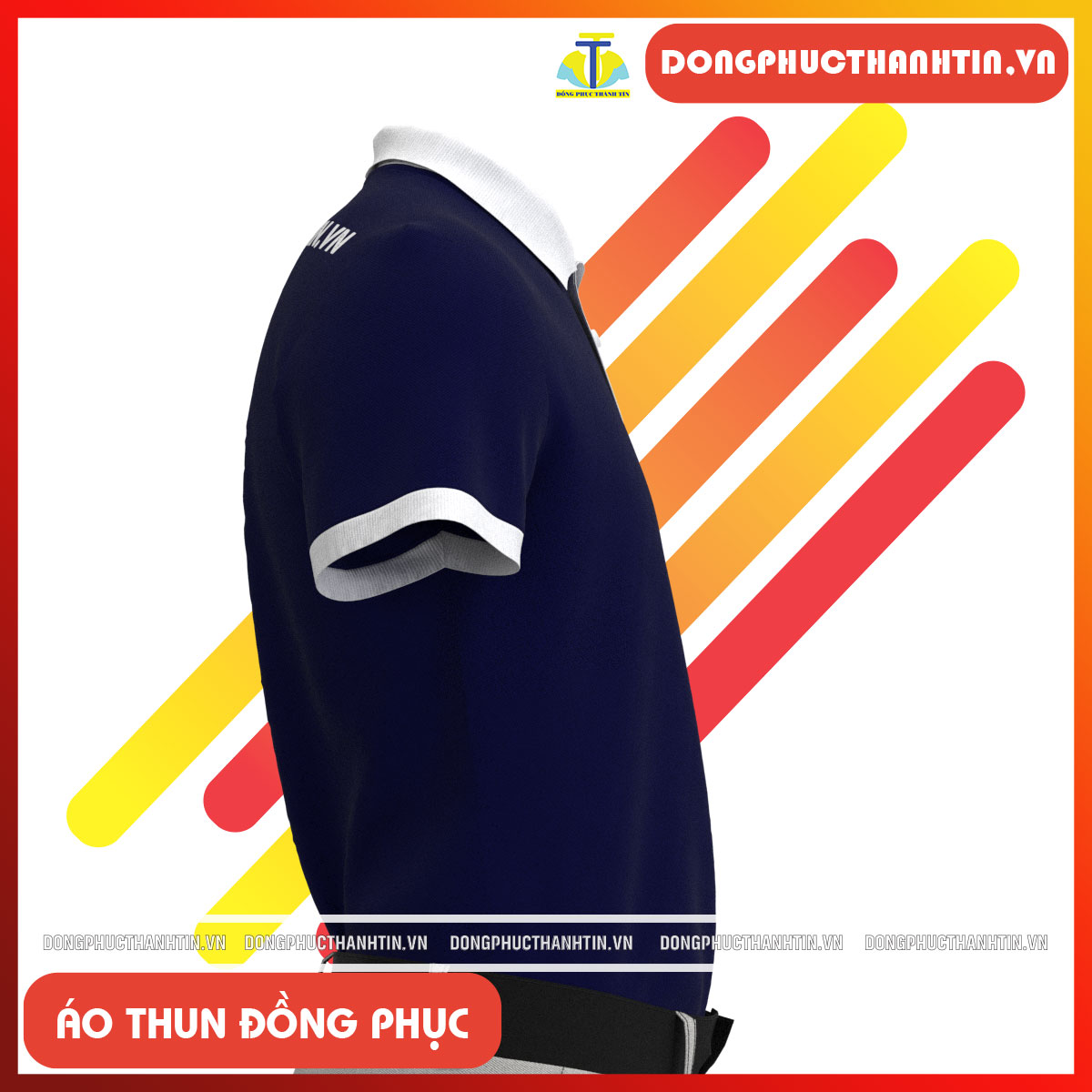 ÁO THUN ĐỒNG PHỤC CÔNG TY SET A FIRE21