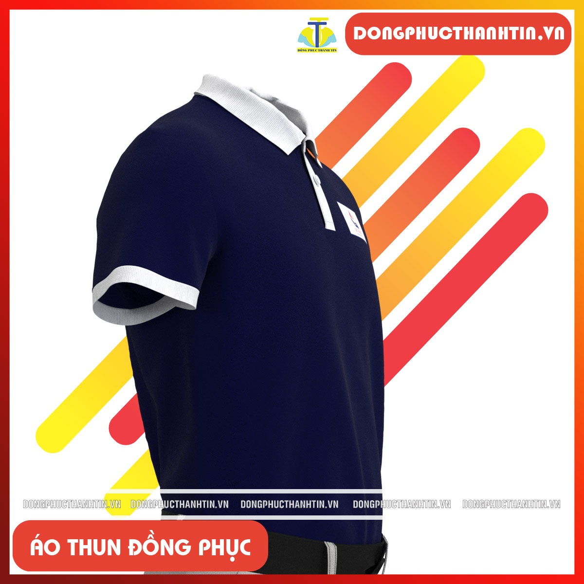 ÁO THUN ĐỒNG PHỤC CÔNG TY SET A FIRE23