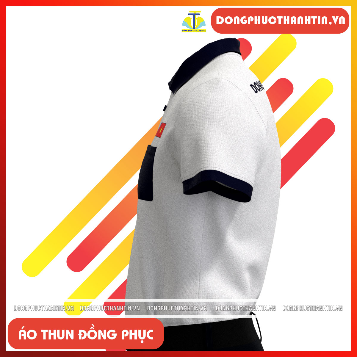 ÁO THUN ĐỒNG PHỤC HỌC VIÊN XKLD7