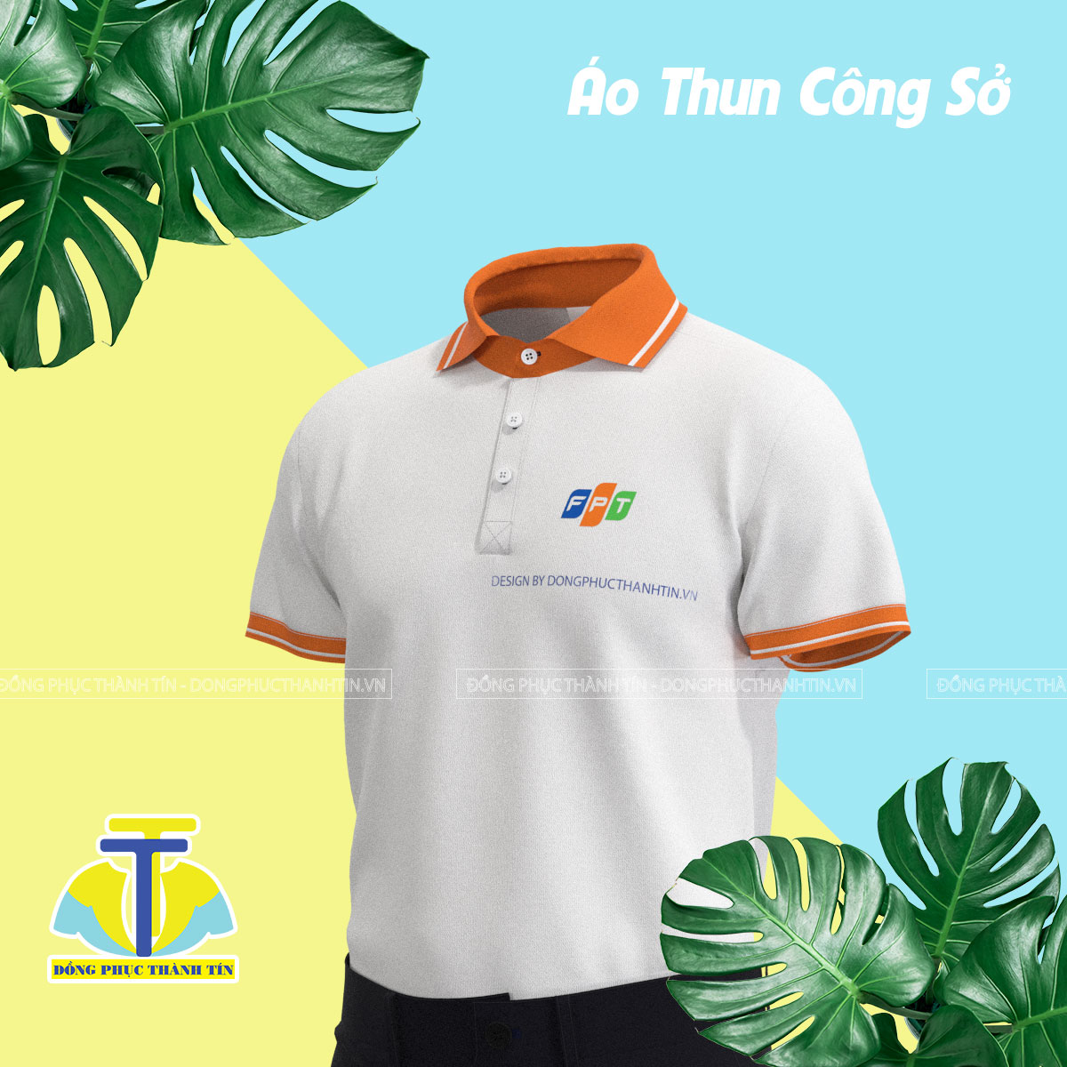 ĐỒNG PHỤC ÁO THUN FPT2