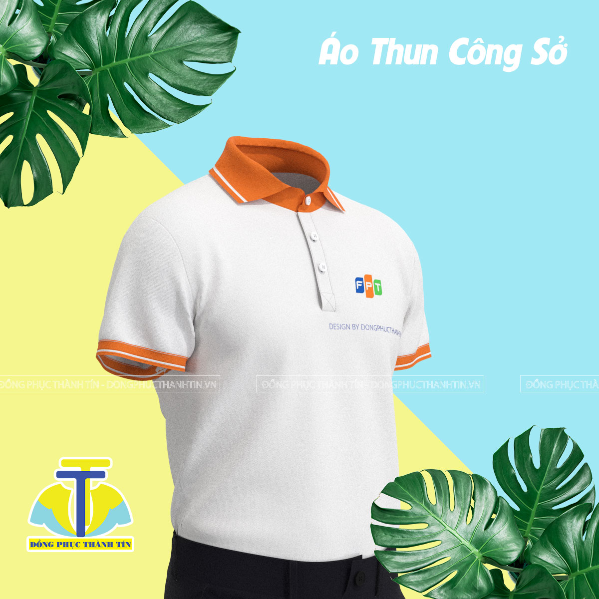 ĐỒNG PHỤC ÁO THUN FPT25