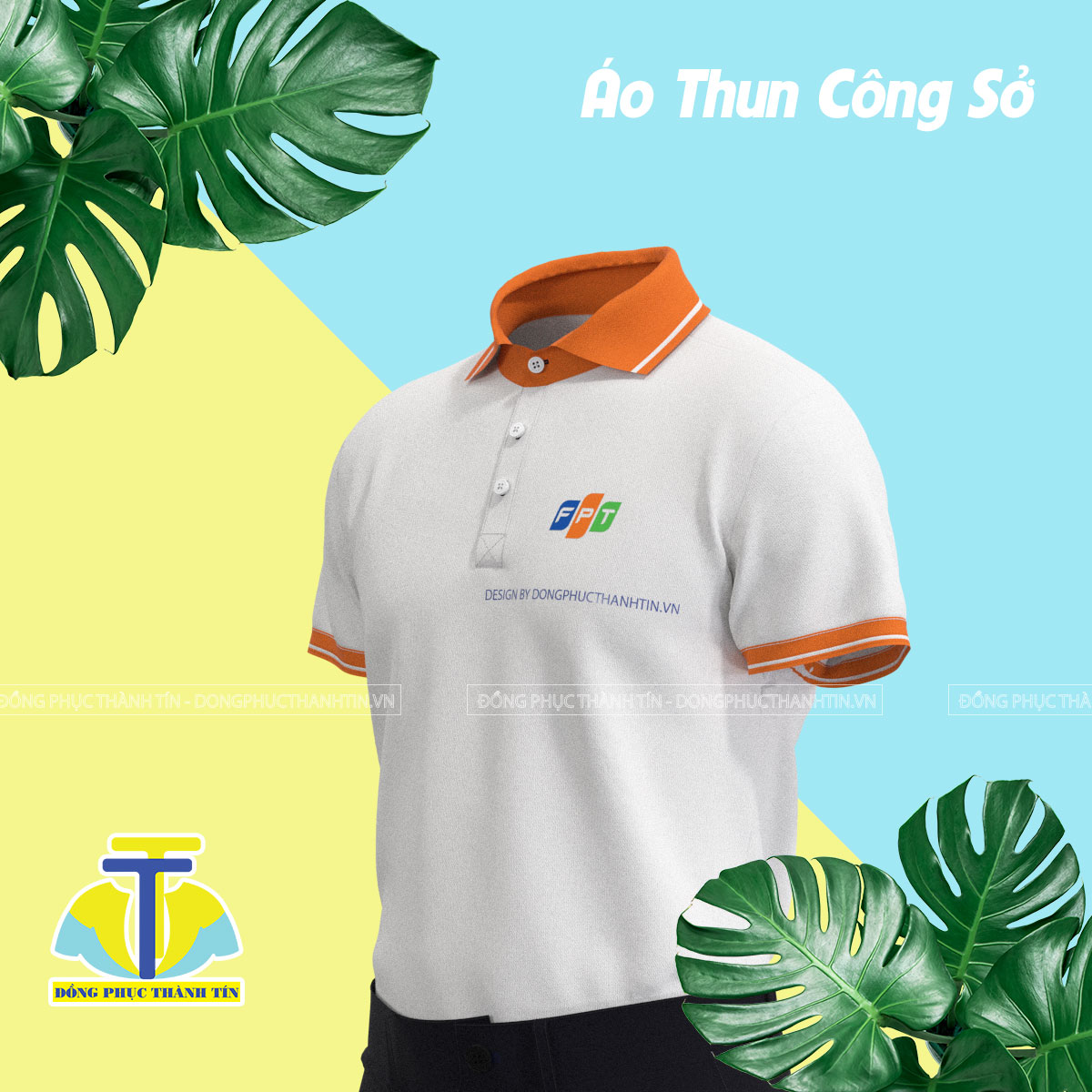 ĐỒNG PHỤC ÁO THUN FPT3