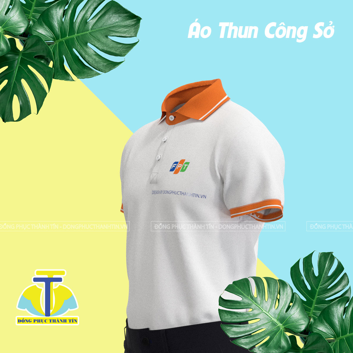 ĐỒNG PHỤC ÁO THUN FPT4