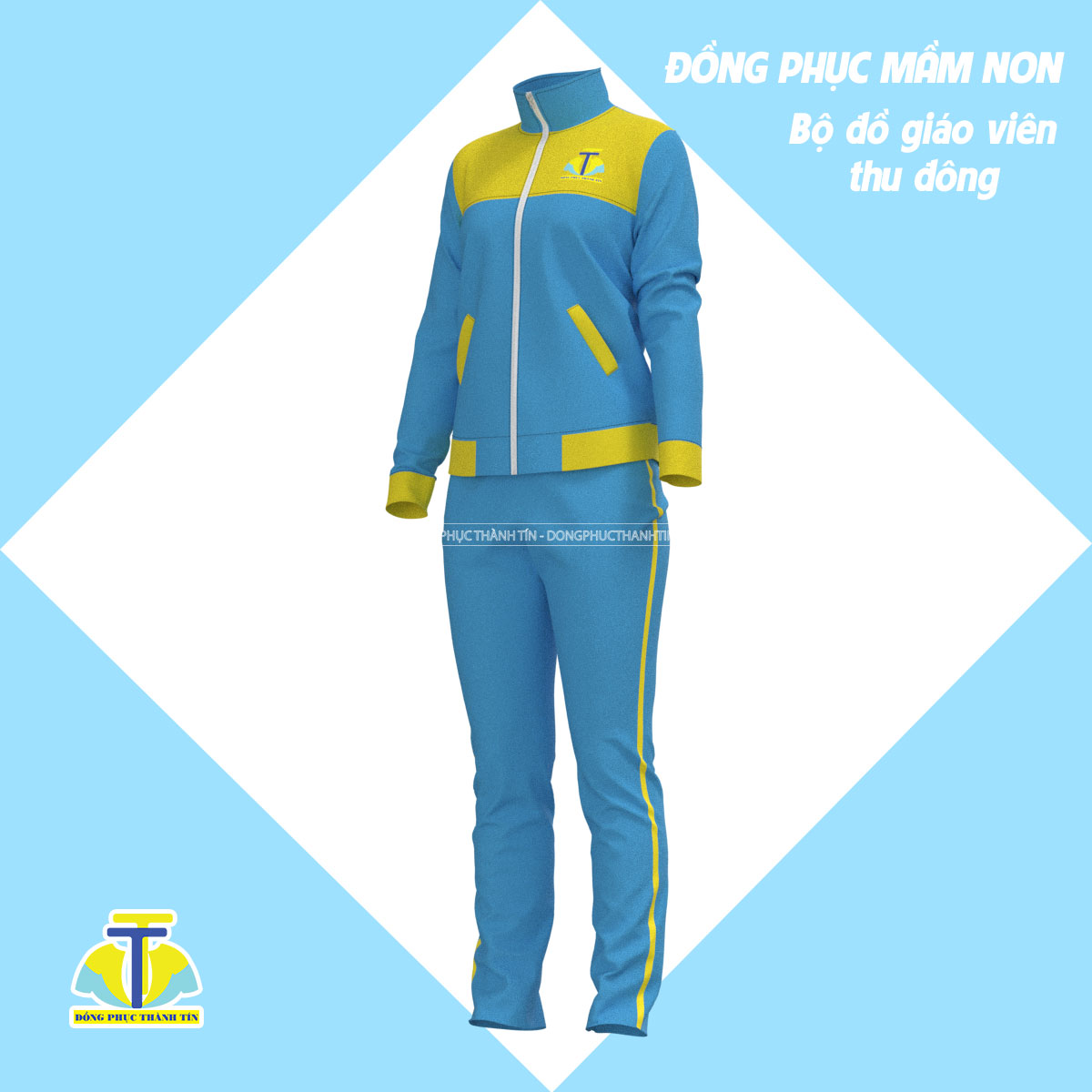 ĐỒNG PHỤC GIÁO VIÊN MẦM NON - THU ĐÔNG 0129