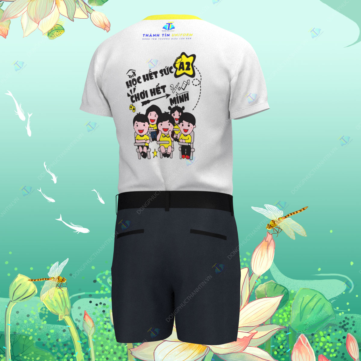  ĐỒNG PHỤC LỚP ĐẸP - ĐỒNG PHỤC LỚP TMS 1418