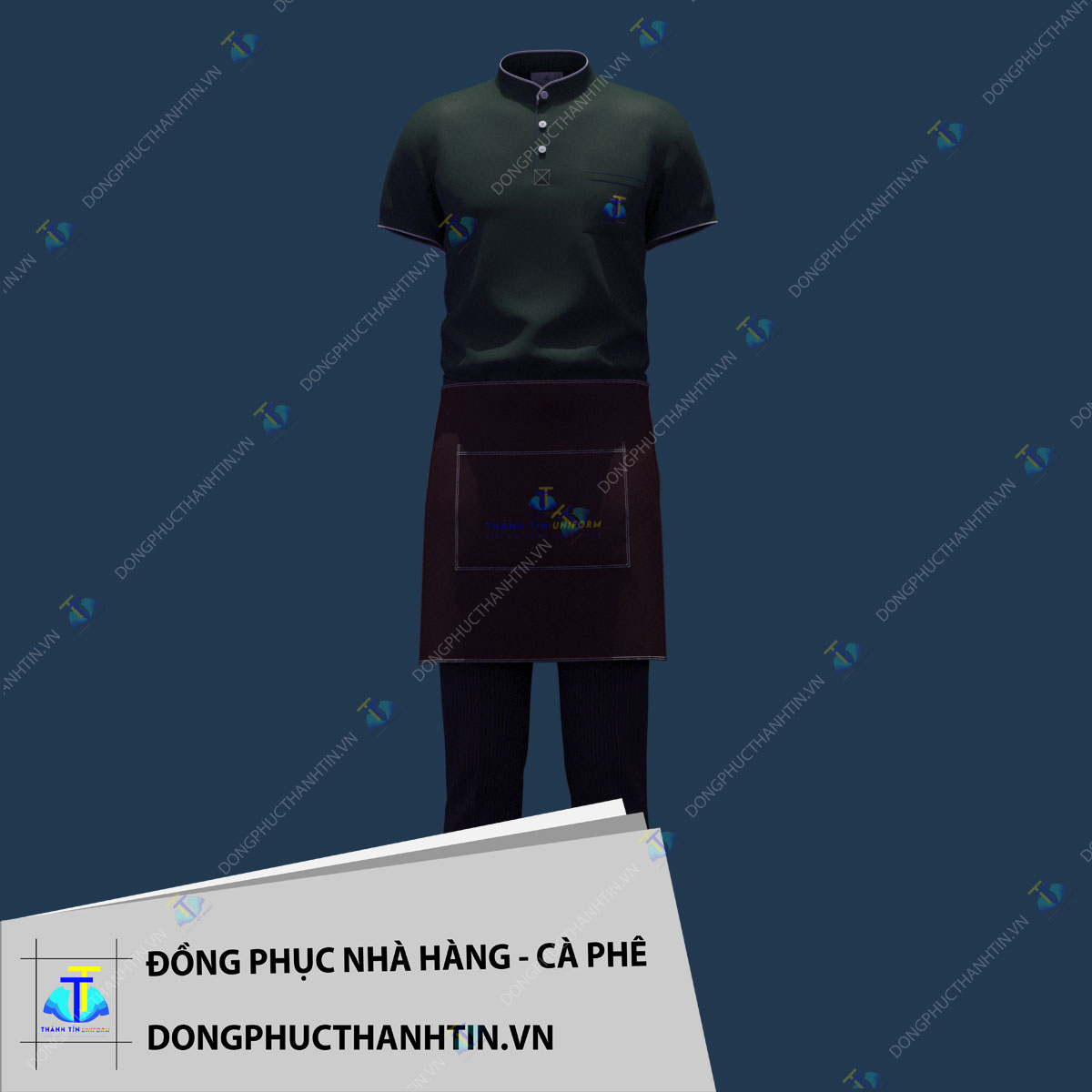 ĐỒNG PHỤC QUÁN CÀ PHÊ MS180