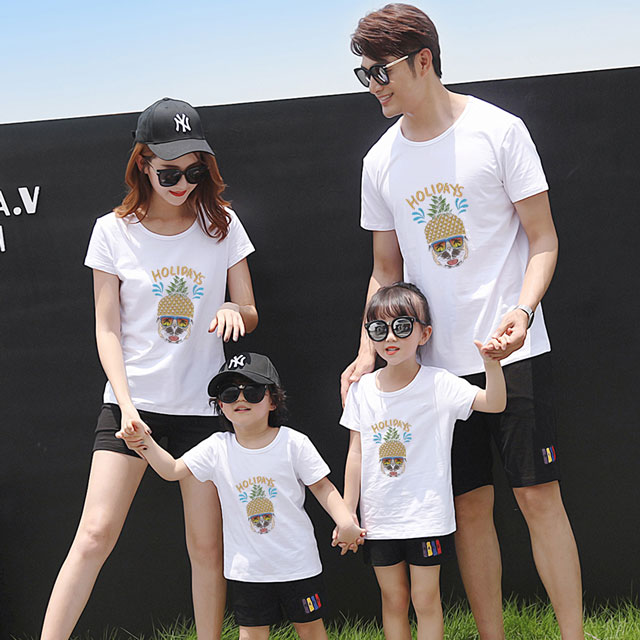 áo gia đình ms 08 -  trắng 02