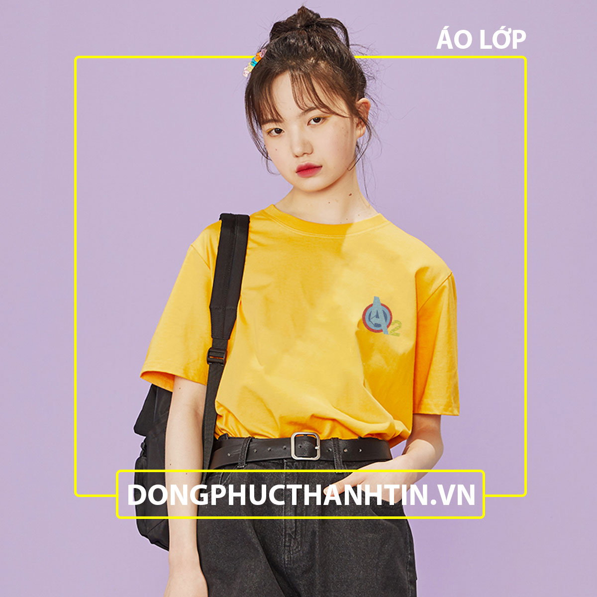 Áo lớp logo A2